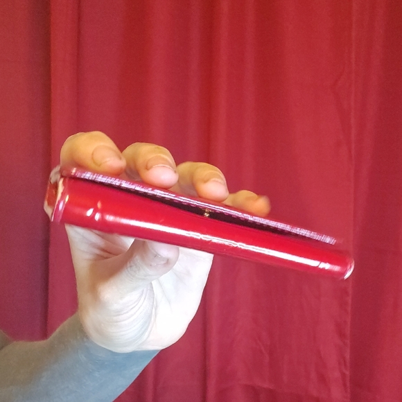 Louis Vuitton Shiny Monogram Red Key Holder Wallet - Picture 5 of 8